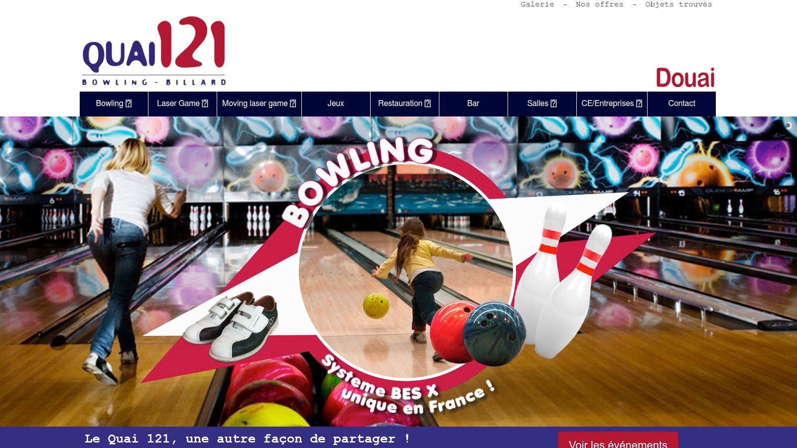Quai 121 – Bowling, Laser Game, Bar & Restaurant (Douai)