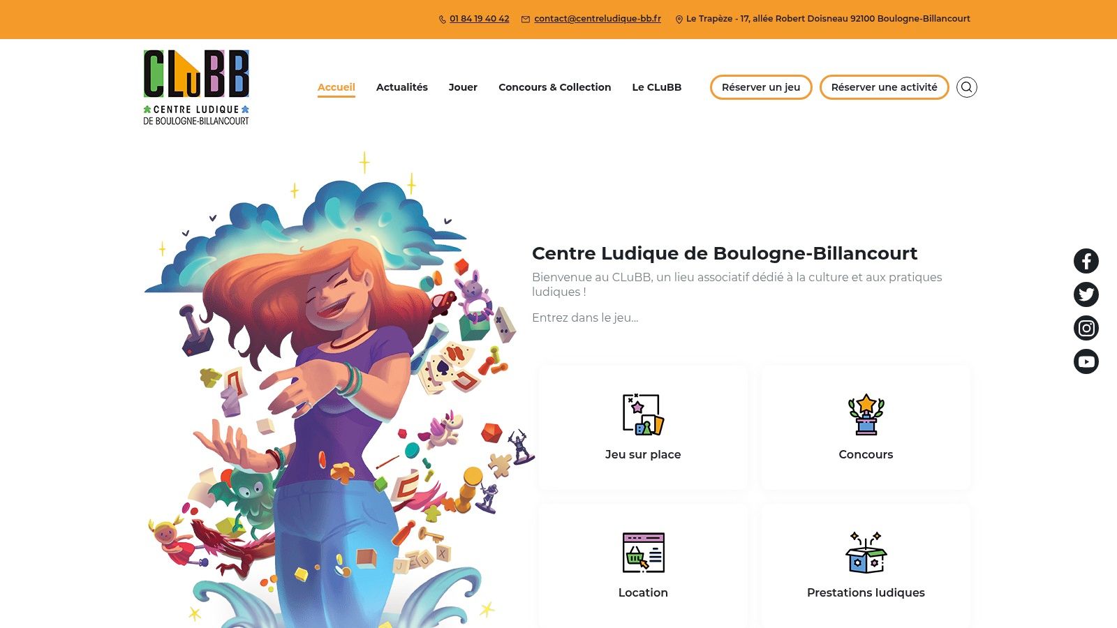 Centre Ludique de Boulogne-Billancourt (CLuBB)