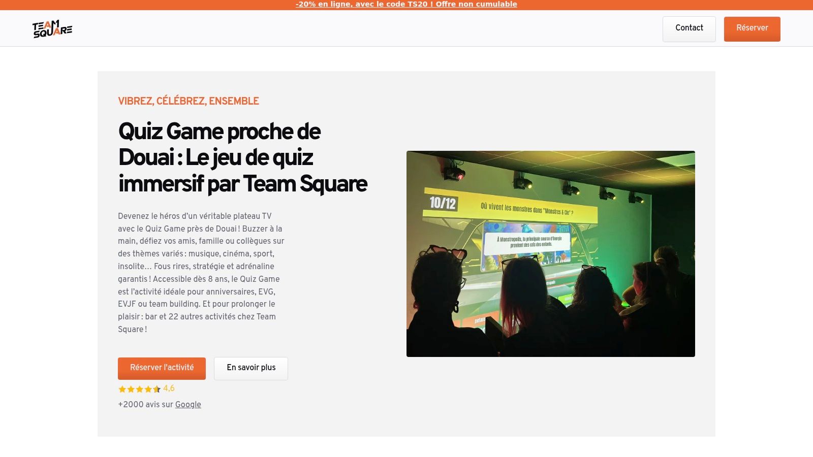 Team Square – Quiz Game & Karaoké (Hénin‑Beaumont, près de Douai)