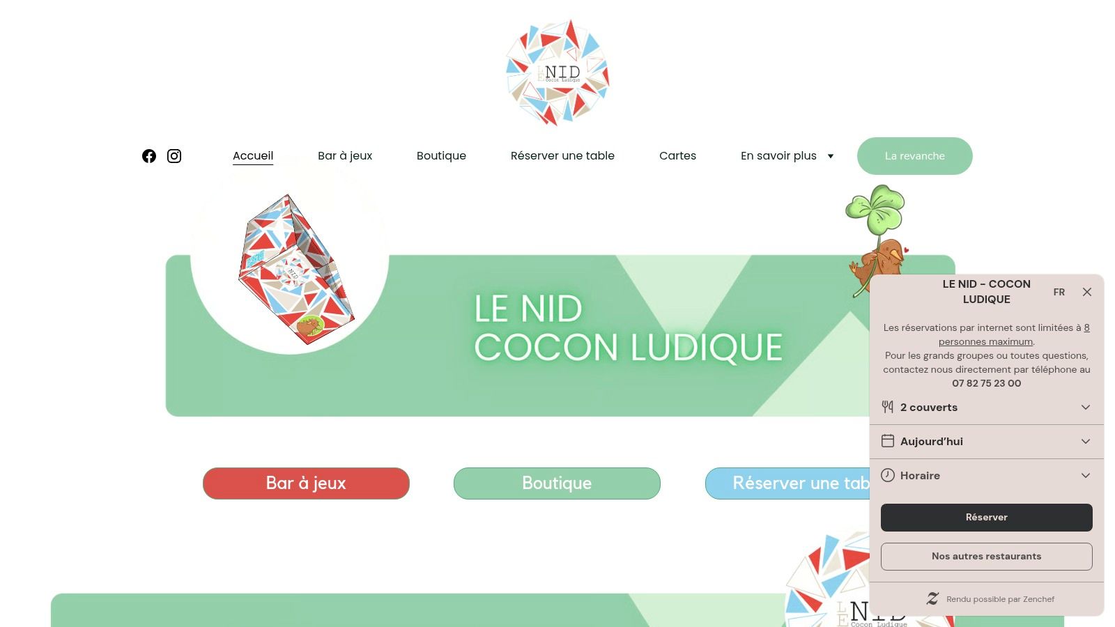 Le Nid – Cocon Ludique (Paris 3e)