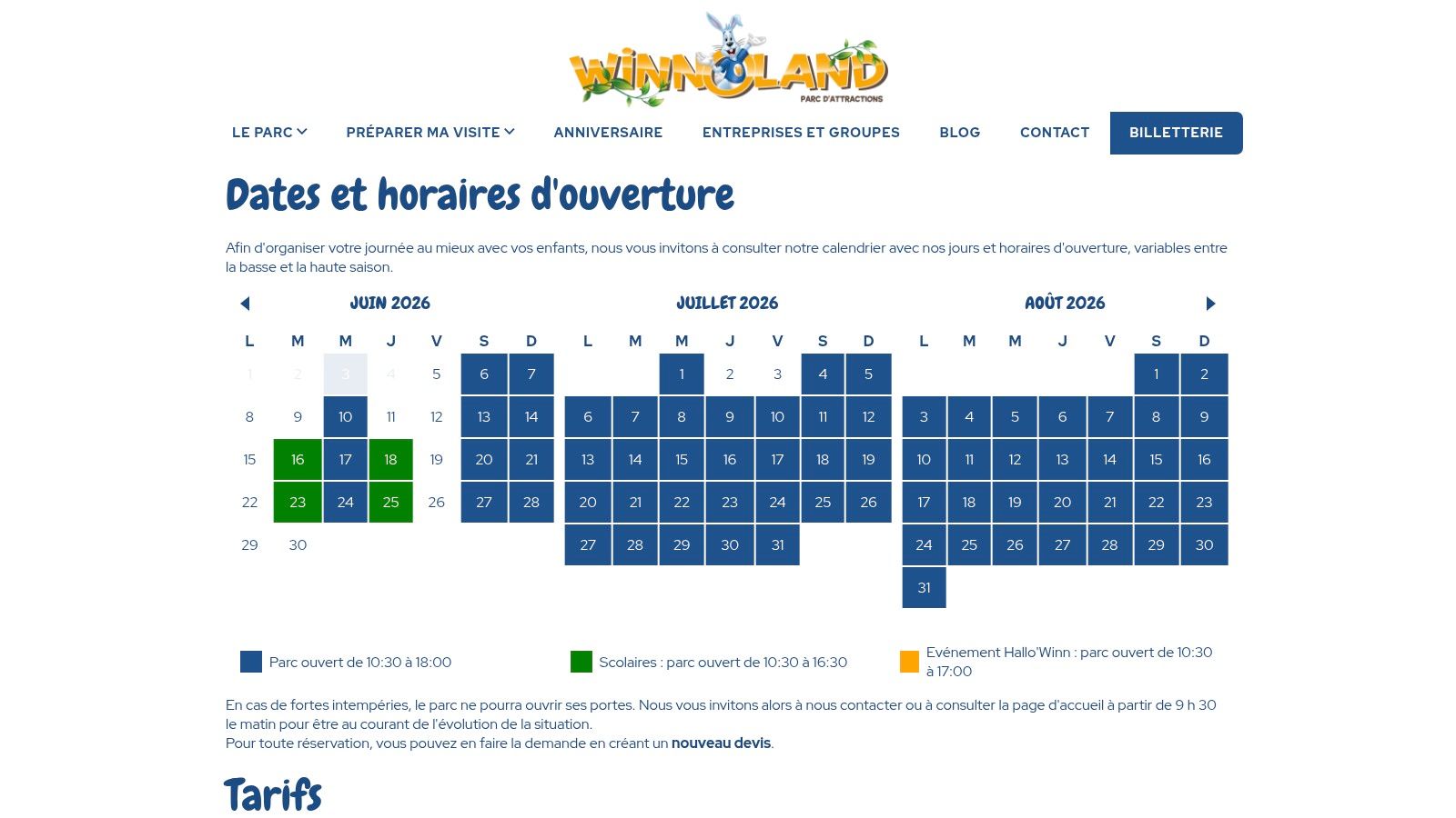 Winnoland : le royaume des plus jeunes