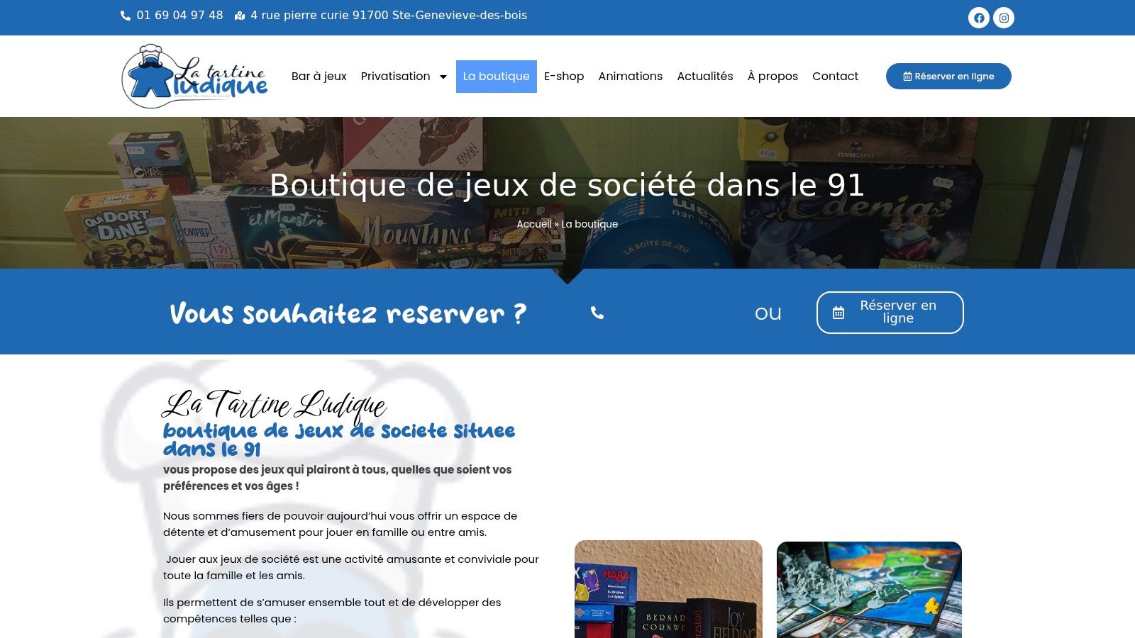 Découvrir le jeu de rôle à La Tartine Ludique (91)