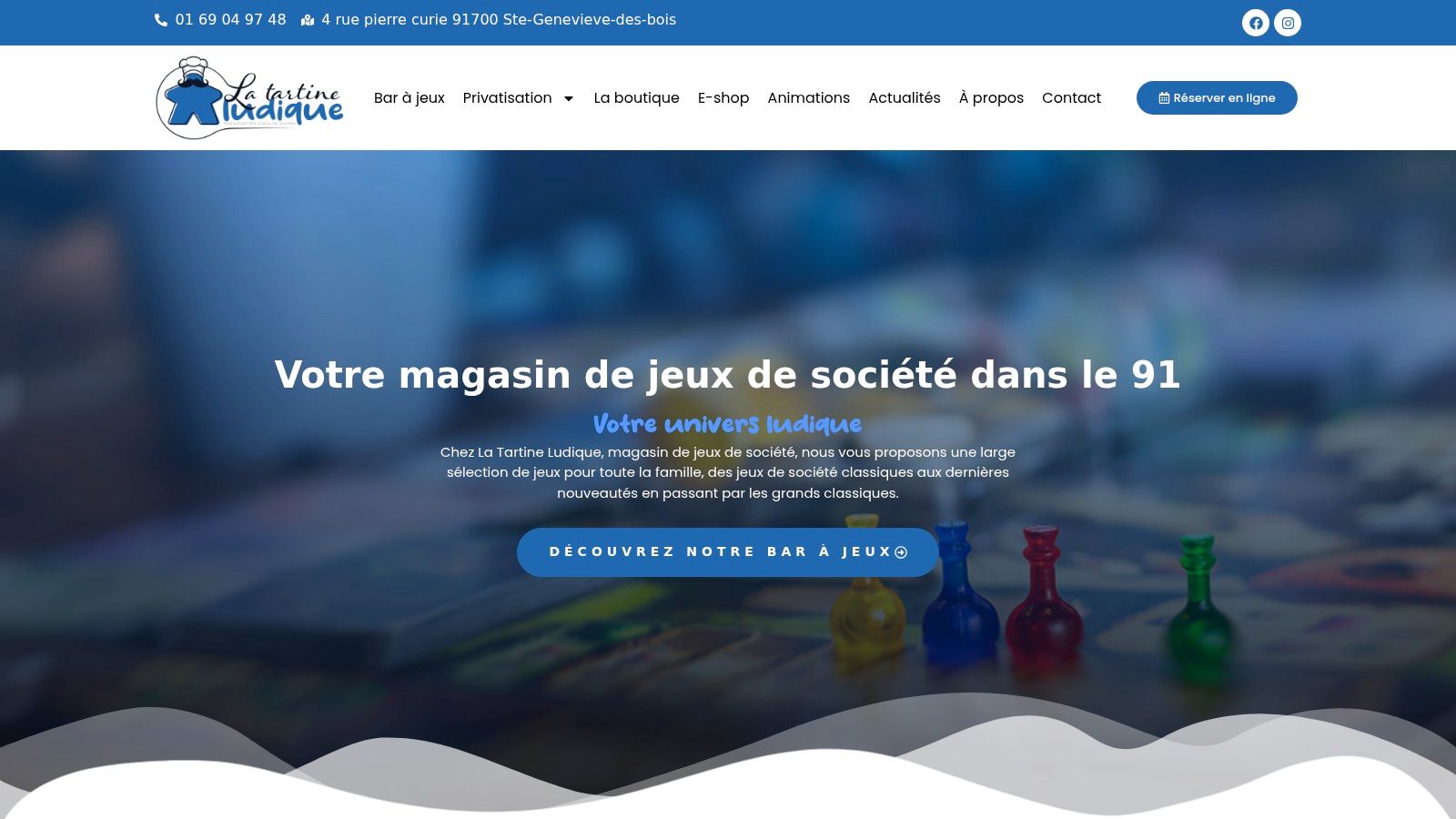 Screenshot from https://latartineludique.fr