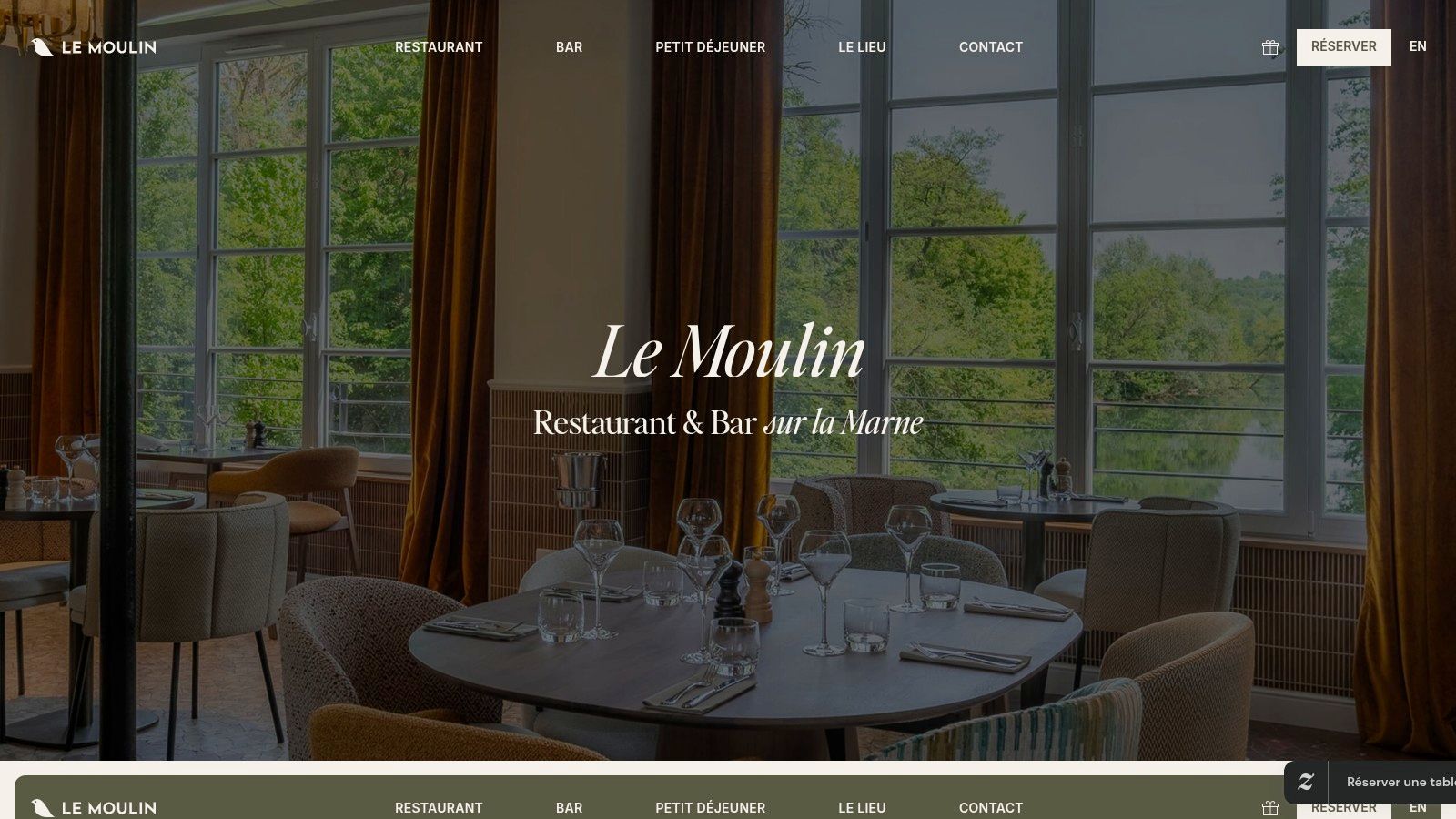 Le Moulin – Restaurant & Bar (Montévrain, bords de Marne)